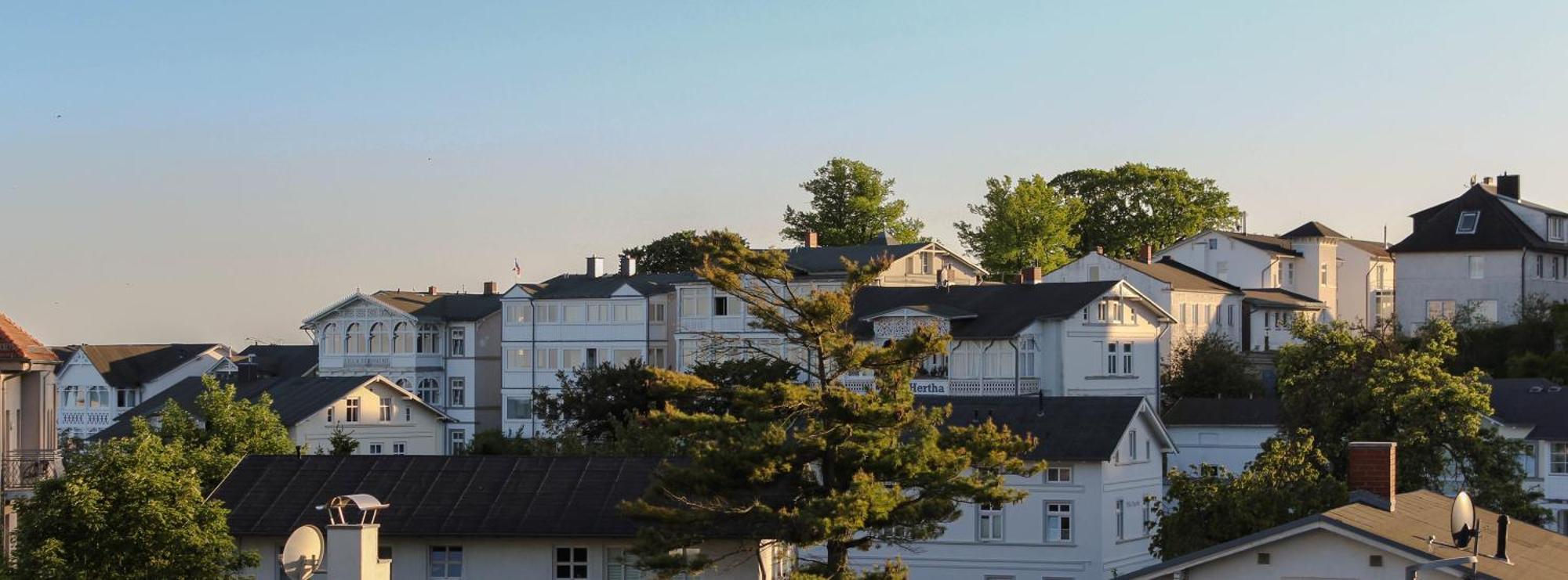 Villa Fernsicht - Wohnung Nr 1 - Mit Meerblick 萨斯尼茨 外观 照片
