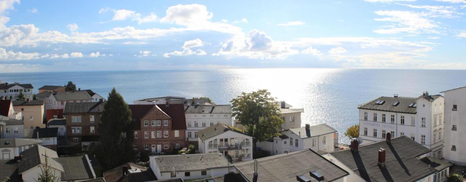 Villa Fernsicht - Wohnung Nr 1 - Mit Meerblick 萨斯尼茨 外观 照片