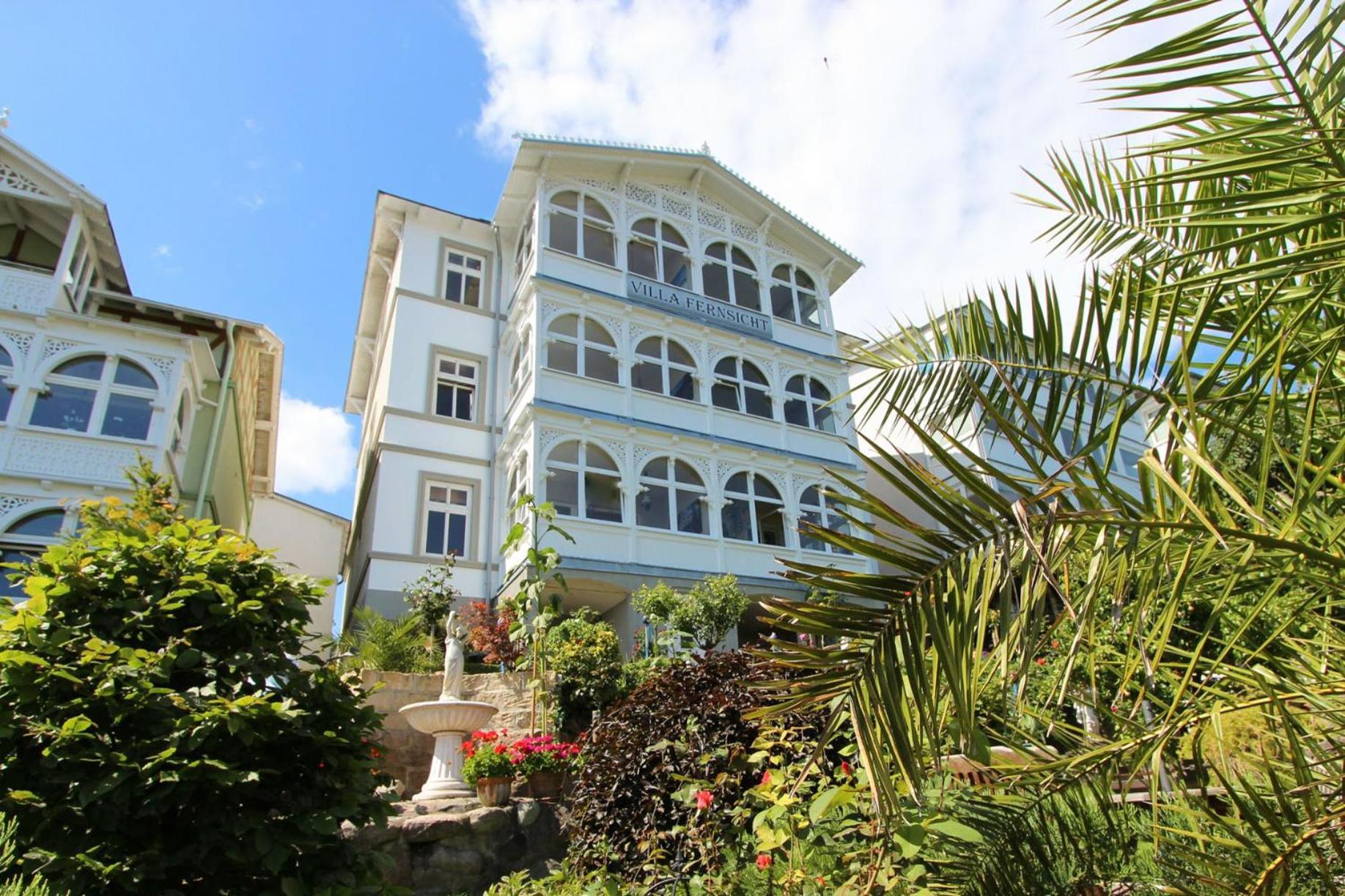 Villa Fernsicht - Wohnung Nr 1 - Mit Meerblick 萨斯尼茨 外观 照片